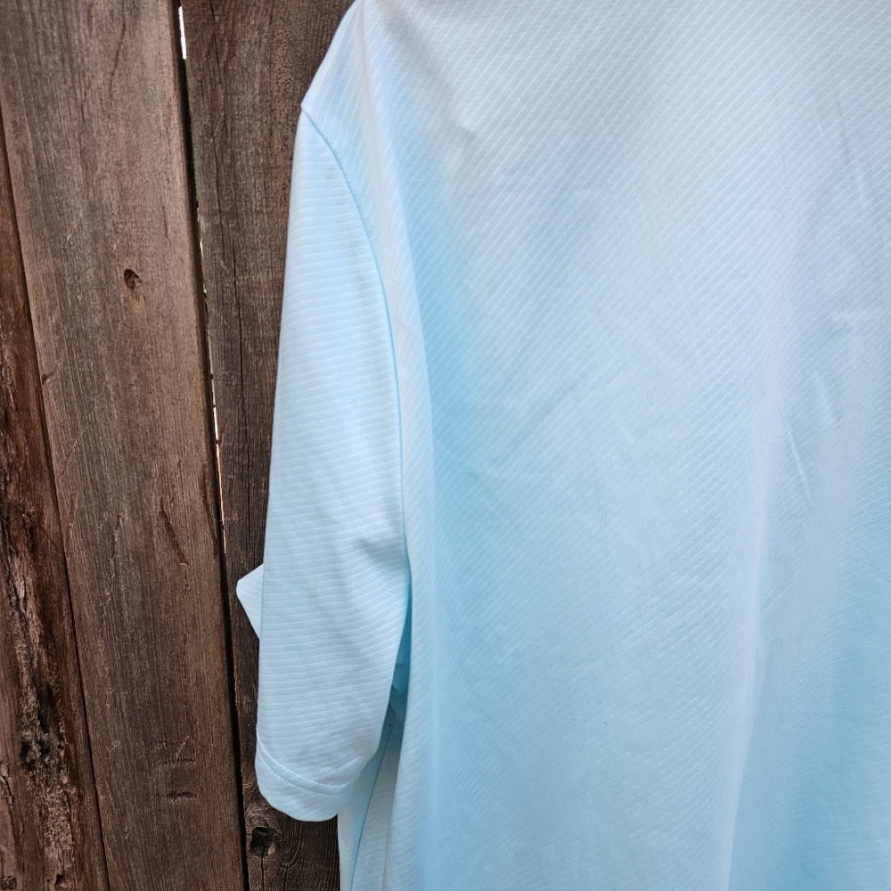 George Sky Blue Men's Polo Shirt Size XL - Picture 13 of 16
